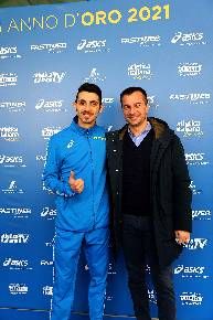 Massimo Stano con Ivano Brugnetti